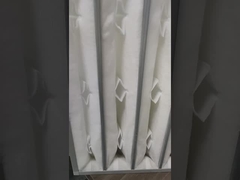 Installation facile du filtre à air de sac de cadre en aluminium