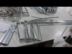 Filtre à air à poche en fibres synthétiques à moyen rendement