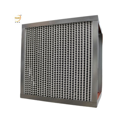 qualité  High Temperature Resistant Air Filter Metal Mesh Metal Frame HEPA Filter usine