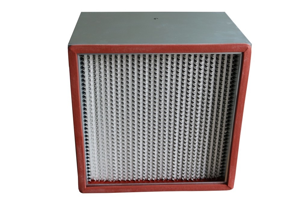 Papier d'aluminium HEPA de filtration d'air de pièce propre de filtre à hautes températures du système