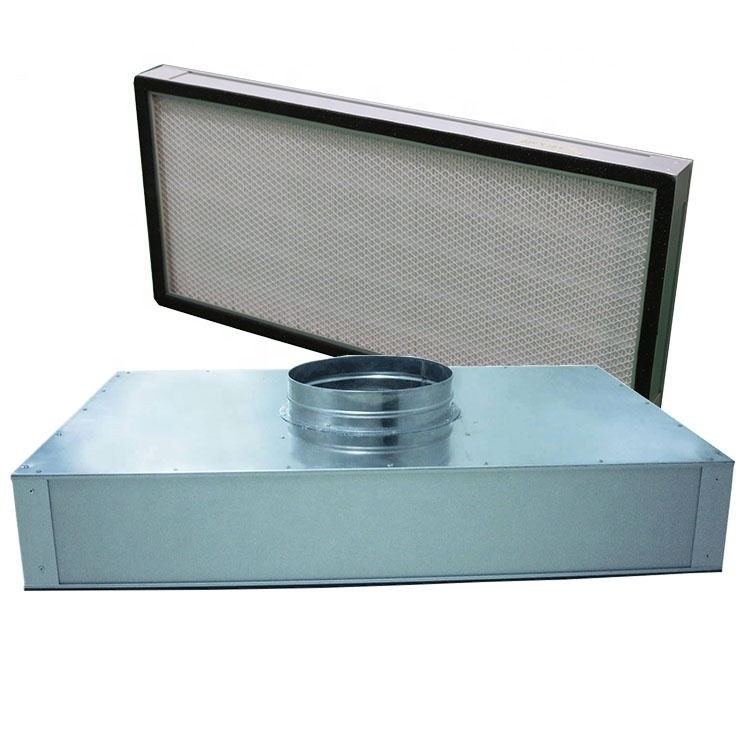 filtre du terminal HEPA de climatiseur d'unité de filtrage de la fan 0.3u pour la pièce propre de laboratoire