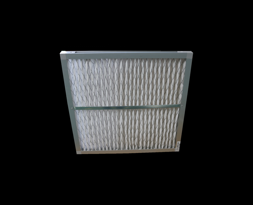Filtre à air de cadre plissé par panneau d'alliage d'aluminium pré pour la climatisation