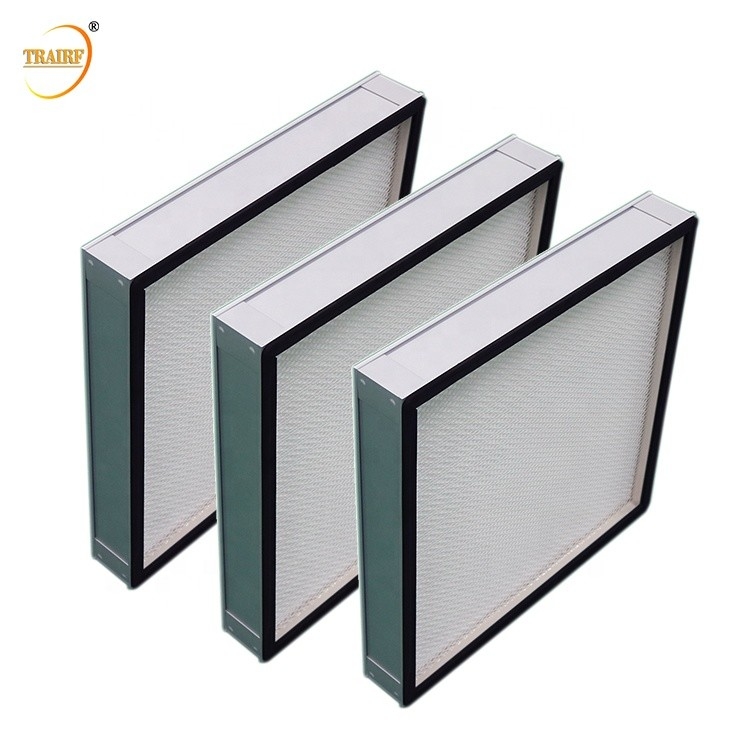 Filtre à air en aluminium de Hepa de cadre pour le système de ventilation