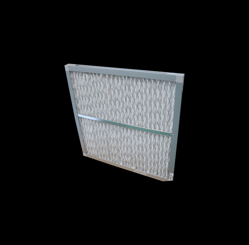 Le cadre galvanisé G4 a plissé des filtres à air de panneau pour le système de ventilation