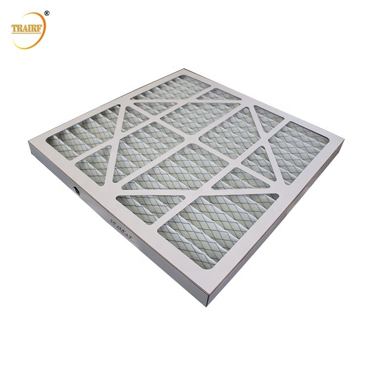 20*20*1cm ont plissé pré le filtre à air pour la CAHT/ventilation G4 F5 F6