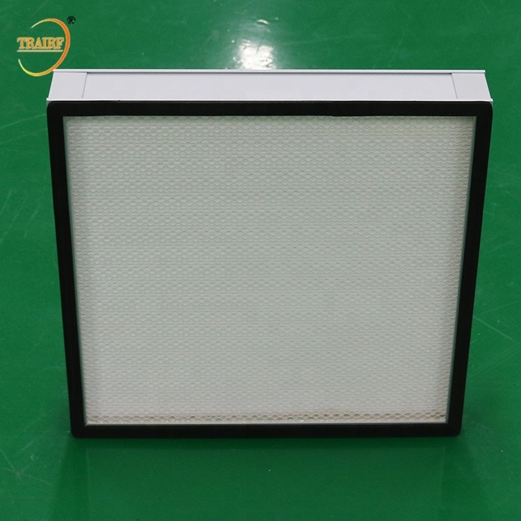 Filtre à air micro H13 H14 du capot HEPA d'écoulement laminaire de médias de fibre de verre