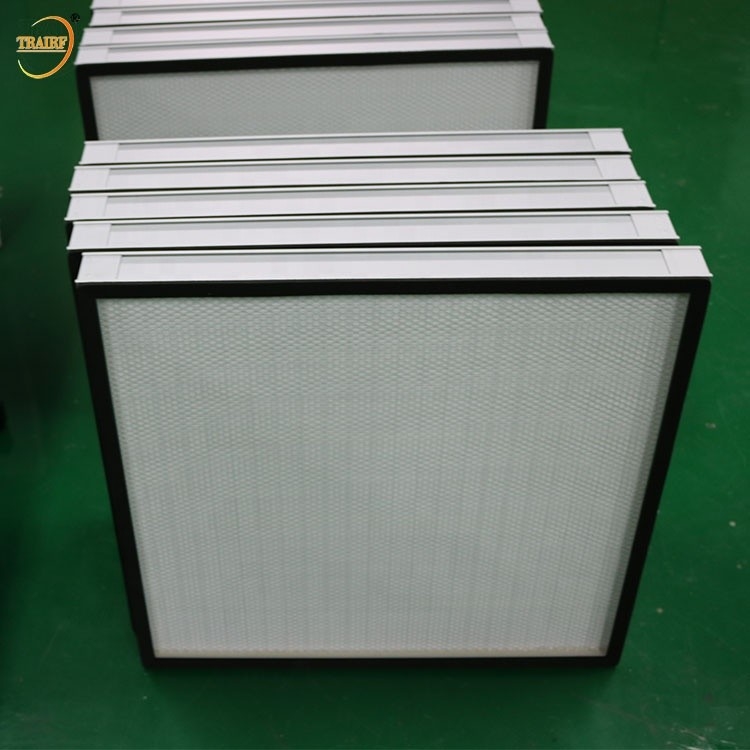 Filtre à air micro H13 H14 du capot HEPA d'écoulement laminaire de médias de fibre de verre