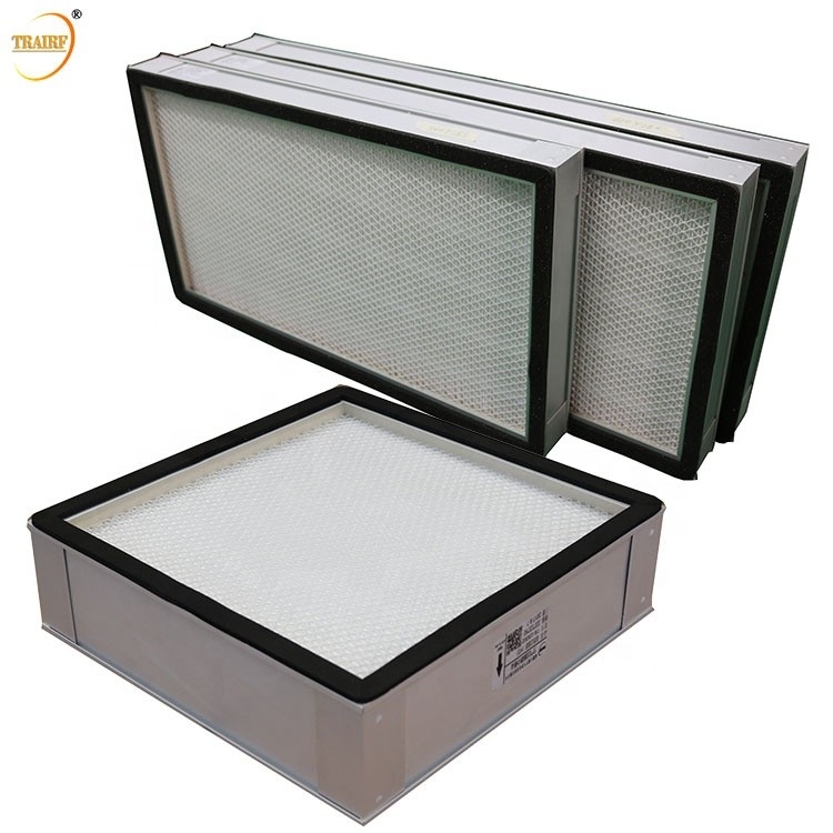 médias de Hood Filter With Glass Fiber d'écoulement de filtre à air de 0.3um 24x24 HEPA