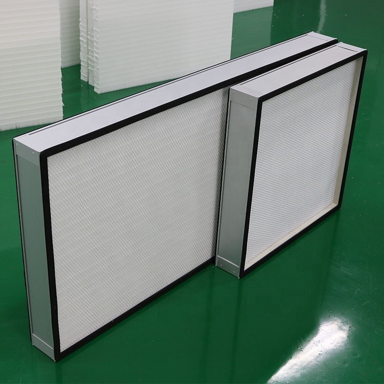 99,99% filtre à air micro 0.3um du filtre HEPA H14 de fibre de verre de H11 H12