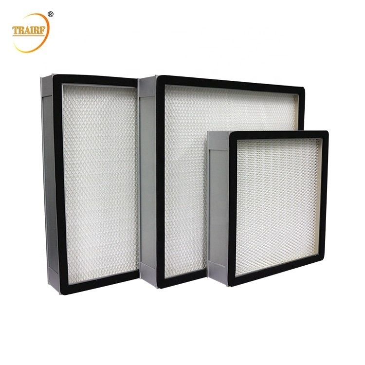 U15U17 salle propre HEPA filtre pour la circulation d'air laminaire 610*610*50mm