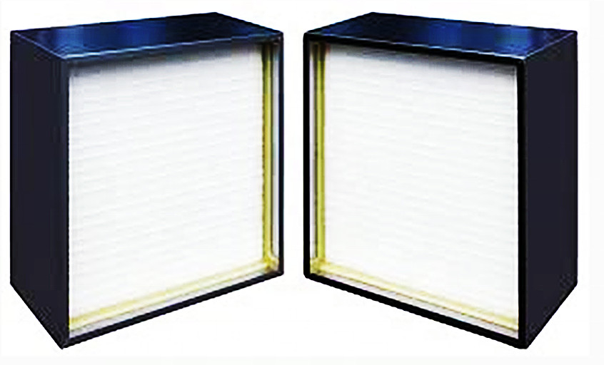 Le cadre galvanisé 99% HEPA en métal filtrent le filtre du terminal 0.3micron