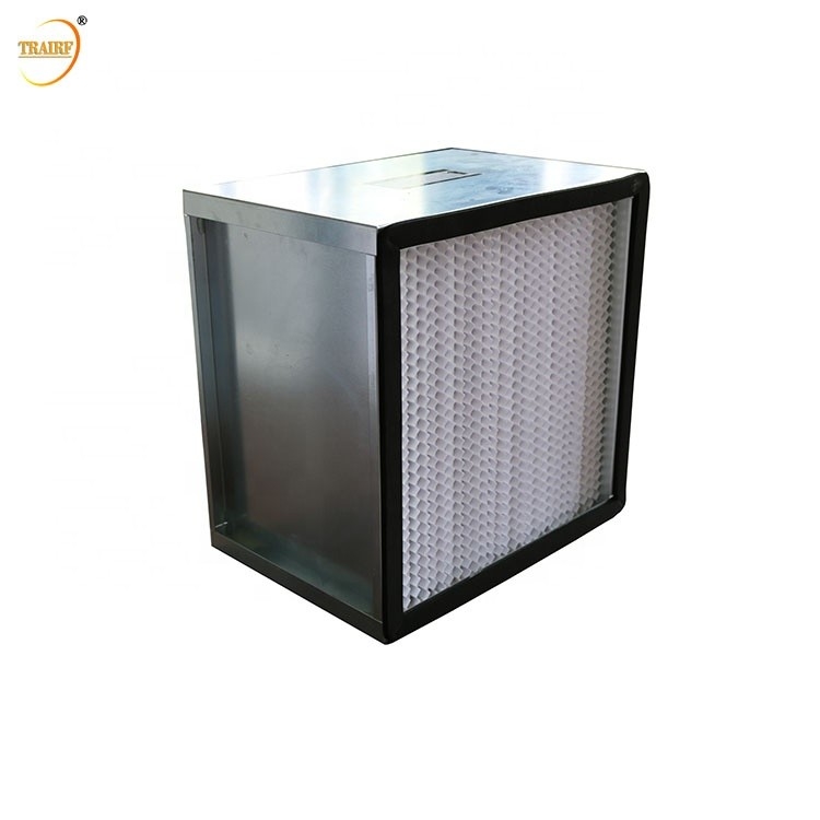 La filtration terminale HEPA de pièce propre de laboratoire filtrent H13 H14