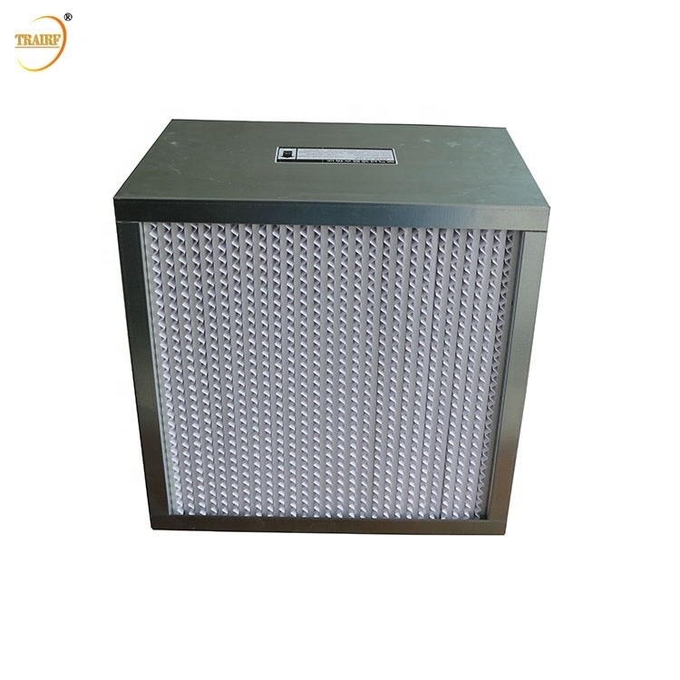 La filtration terminale HEPA de pièce propre de laboratoire filtrent H13 H14