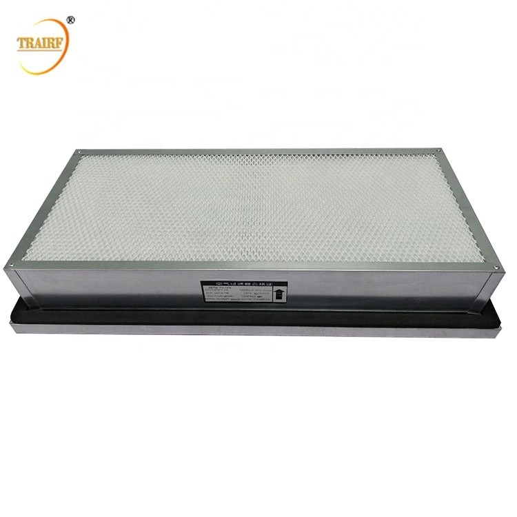 Type filtre 220Pa 140Pa de cassette de filtre du joint HEPA de gel de système de la CAHT