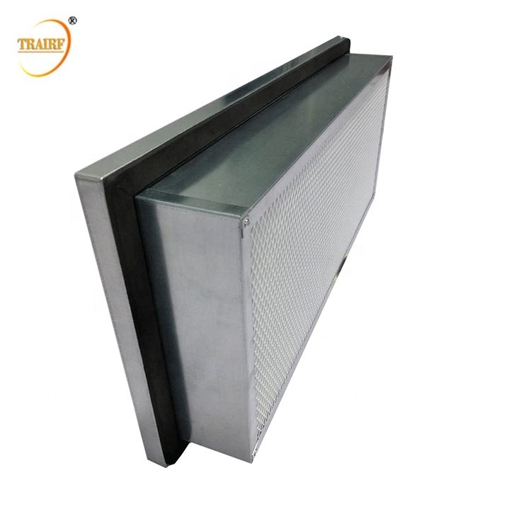 Type filtre 220Pa 140Pa de cassette de filtre du joint HEPA de gel de système de la CAHT