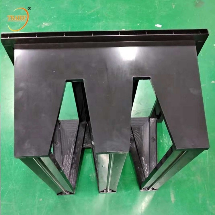 Cadre en plastique 590*590*292mm V de filtre à air en plastique de banque de l'ABS