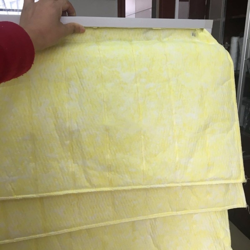 Filtre à air moyen de sachet filtre de cadre d'alliage d'aluminium de la fibre de verre F8 pour la climatisation