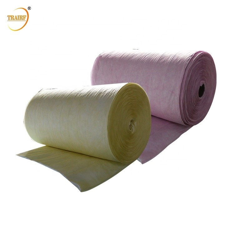 Médias synthétiques Rolls 0.5um de filtre à air de sac du dispositif de climatisation F7 F8 F9