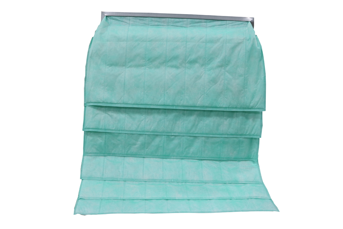 Filtre à poche en fibres synthétiques