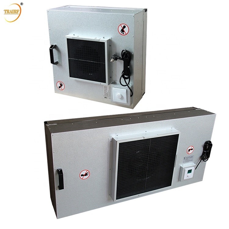 Unité argentée du filtre FFU d'OIN HEPA AC220V 50Hz pour la cabine propre