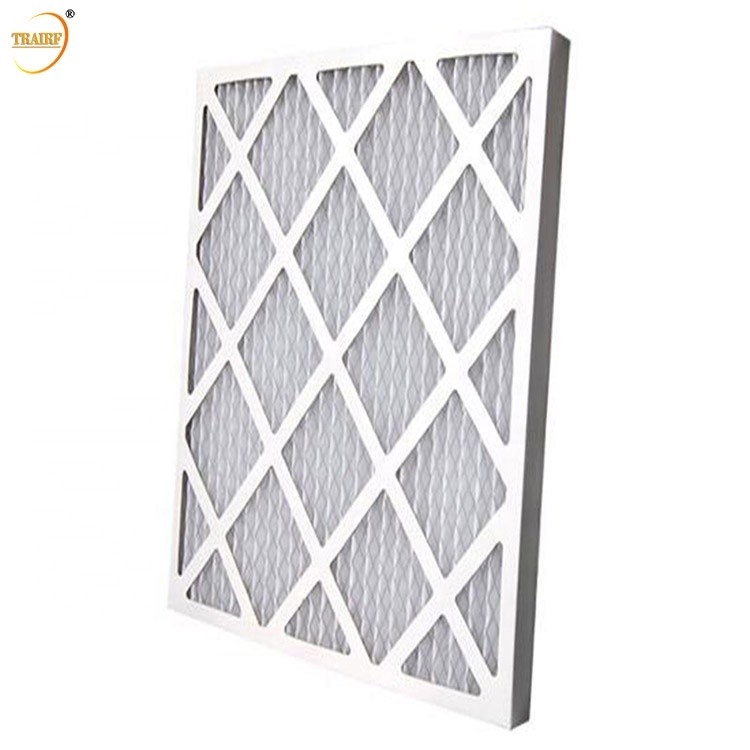 De G3 de carton de cadre filtres à air plissés résistants de panneau d'humidité de filtre pré