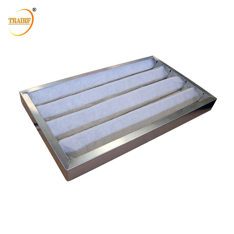 Filtre à air lavable synthétique de la fibre G4 pré pour la climatisation 25Pa