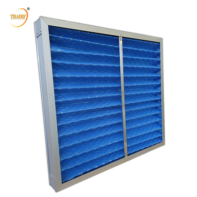 Filtre à air plissé de la CAHT de four à C.A. de MERV 13 jetables avec le filet de galvanisation