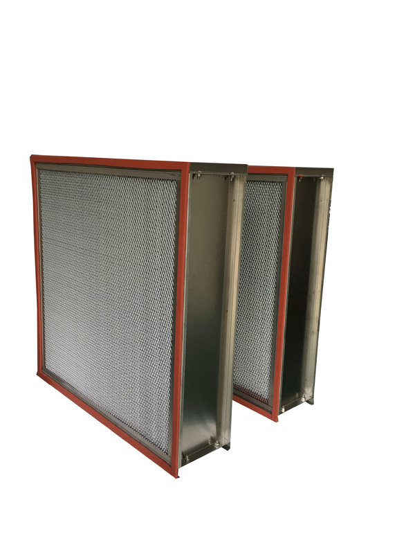 Filtre à hautes températures galvanisé de 0.3um HEPA pour Oven Equipment