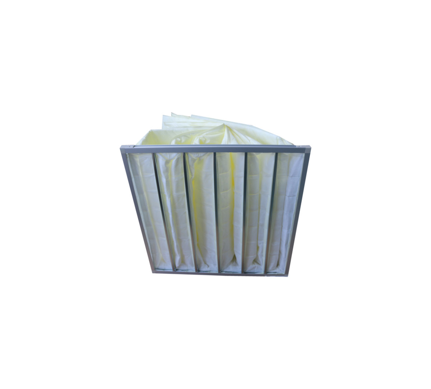 Filtre à air moyen F8 de sac d'efficacité de cadre d'alliage d'aluminium pour le système de ventilation d'industrie