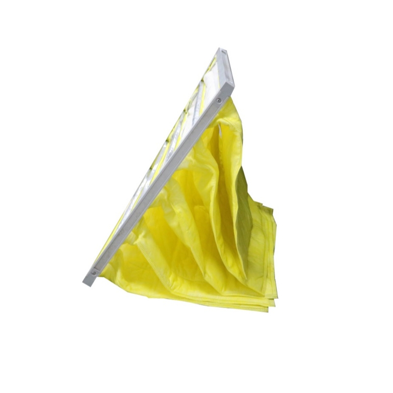 Filtre à air 0.5um de fibre de verre de filtre à manches de la climatisation F9