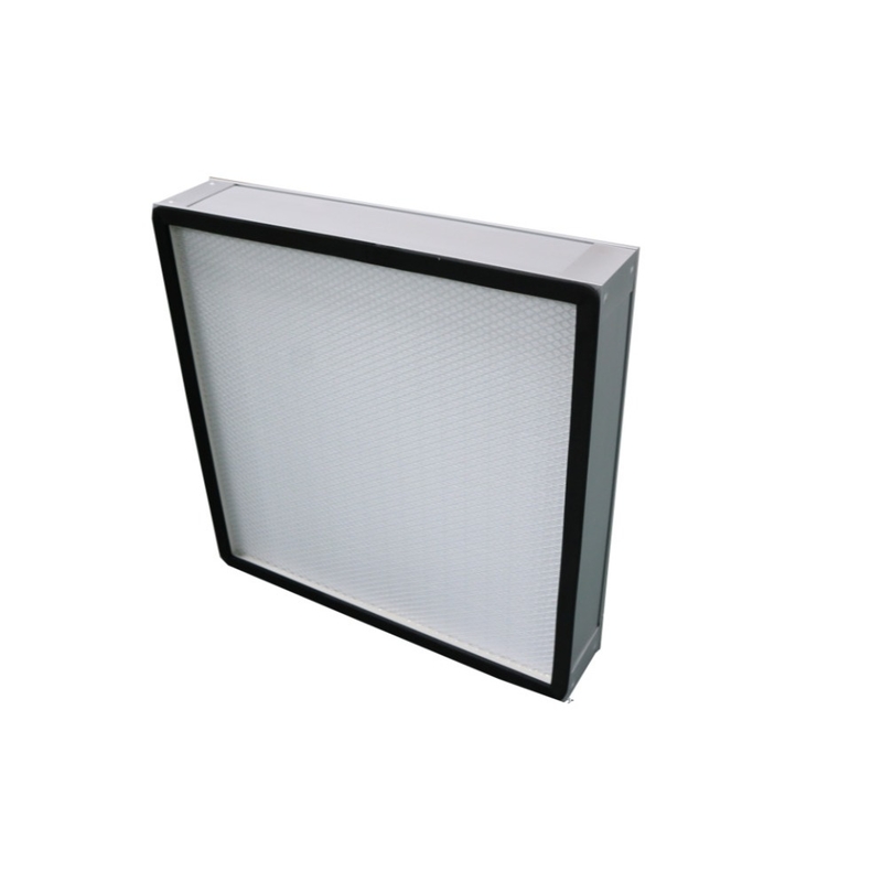 filtre profond d'écoulement laminaire de Hepa de pli de la fibre de verre 99,99% 0.3u