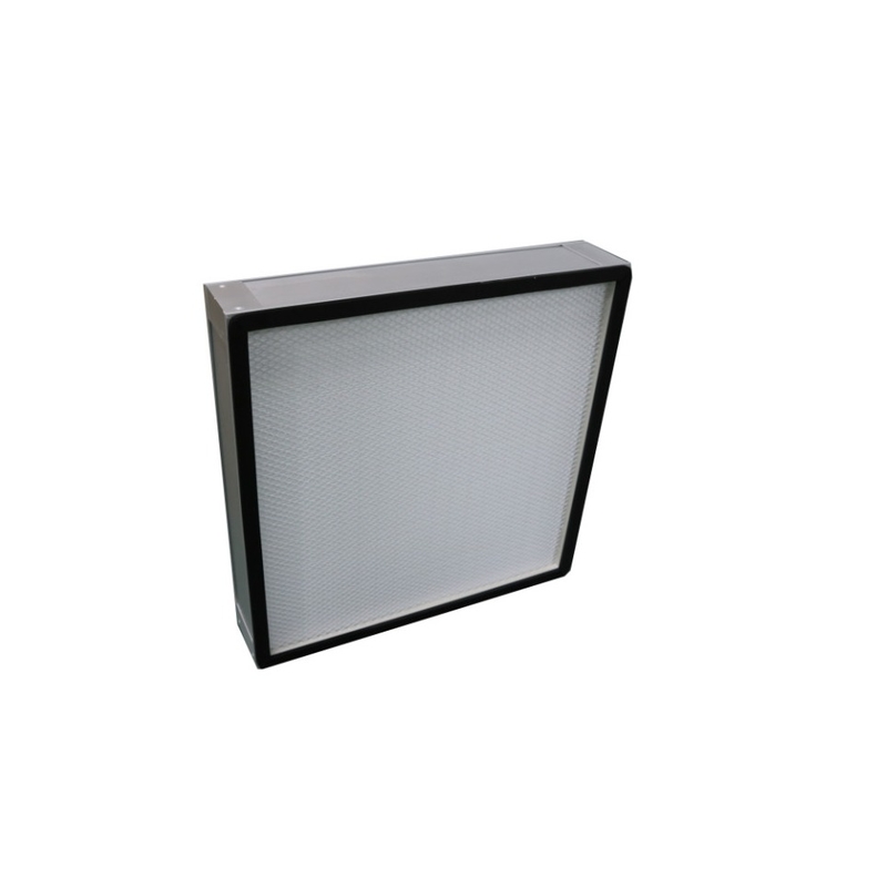 filtre profond d'écoulement laminaire de Hepa de pli de la fibre de verre 99,99% 0.3u