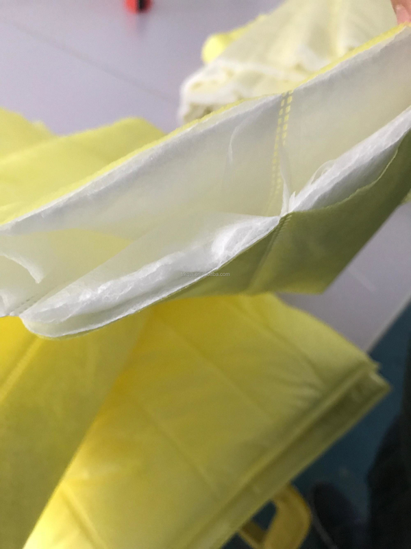 Rouleaux de médias de filtre à air synthétiques à haut débit d'air avec une excellente résistance à la température