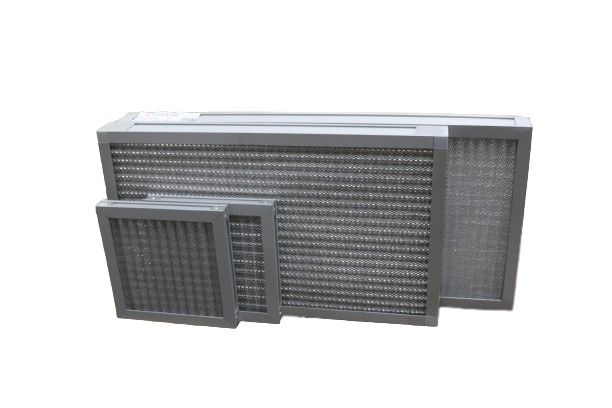 Filtre à air préfiltré cadre en aluminium filtre à air à panneau préplissé