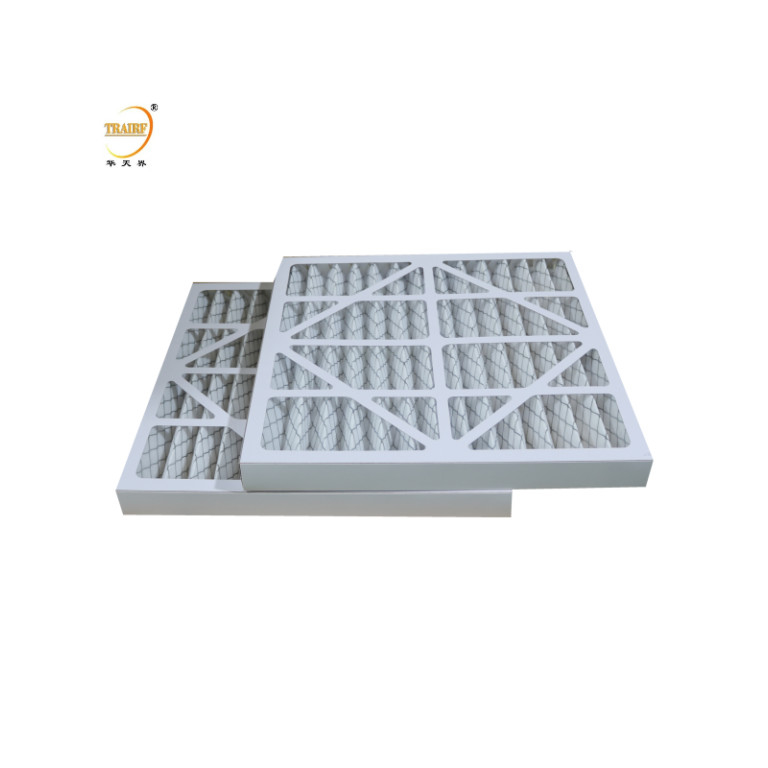 Cadre en carton Merv Plissé CVAC AC Fourneau Pré-filtre à air personnalisé Lavable