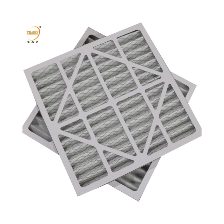 Filtre primaire en fibre synthétique Filtre de climatisation pour salle blanche