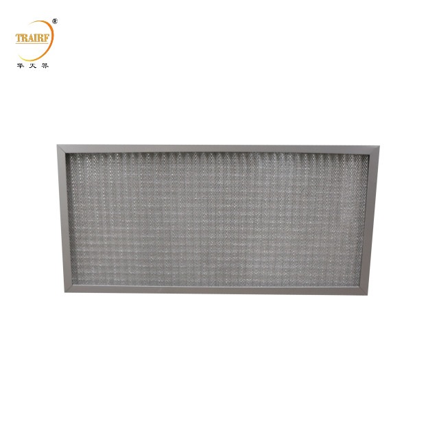 Filtre à air préconditionné en aluminium en acier inoxydable