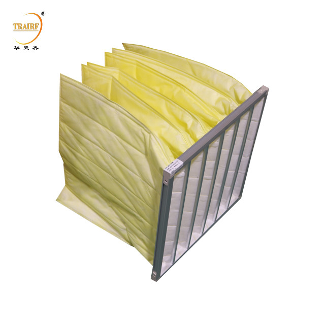 6 poches Filtre Galvanisation cadre 490-490-500mm Filtre à airbag