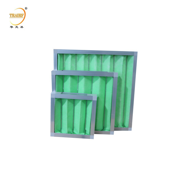 Industrie lavable G4 Panneau de moyenne efficacité Pré-filtre à air pour le collecteur de poussière HVAC
