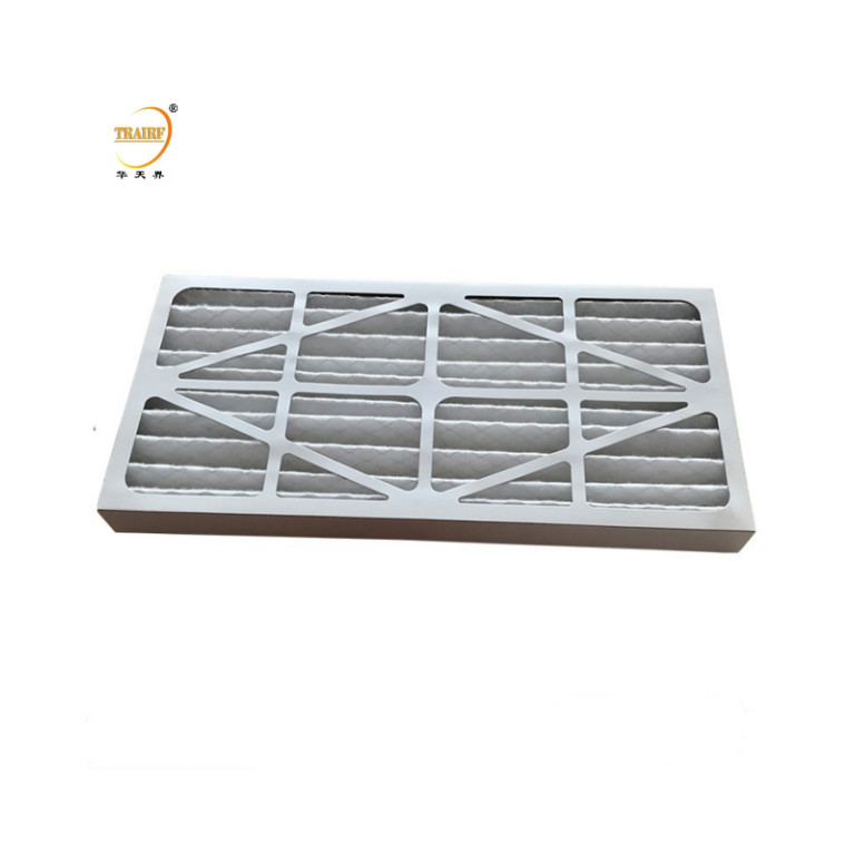 Cadre en carton Merv Plissé CVAC AC Fourneau Pré-filtre à air personnalisé Lavable