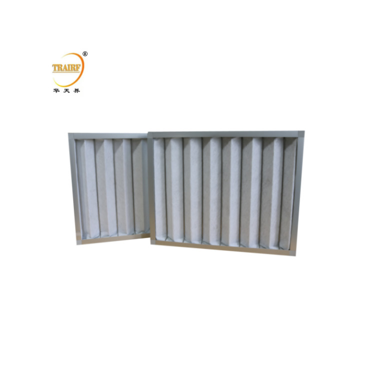Cadre en aluminium Efficacité primaire Filtre pré-air G4 grossier Lavable