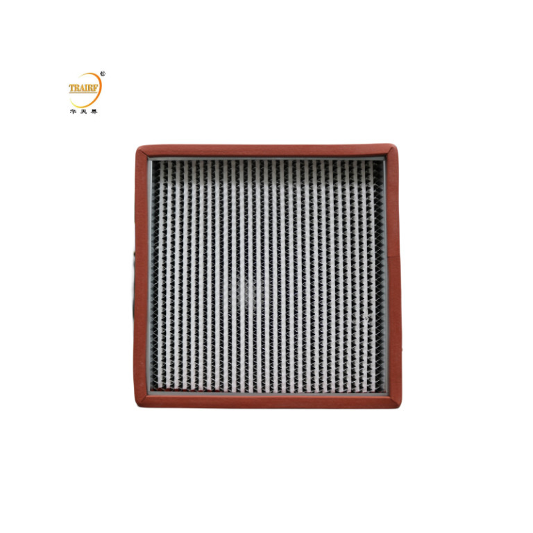 Filtres à haute température HPA H14 Filtre à air avec filtre Hepa pour salle blanche