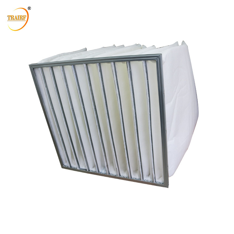 Filtre à poche de taille moyenne sur mesure pour climatisation, AHU, salle blanche G4