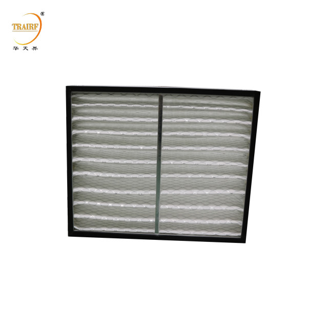 Maillage de filtre à poussière préfiltré / Maillage de filtre à plis lavable / Médias de filtre à panneaux