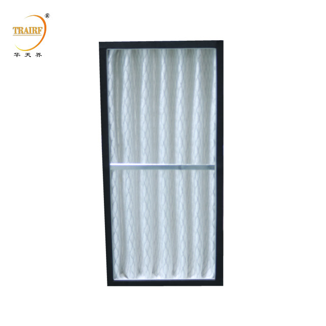 Filtres à air à panneaux plissés de remplacement en fibres synthétiques blanches G3 G4