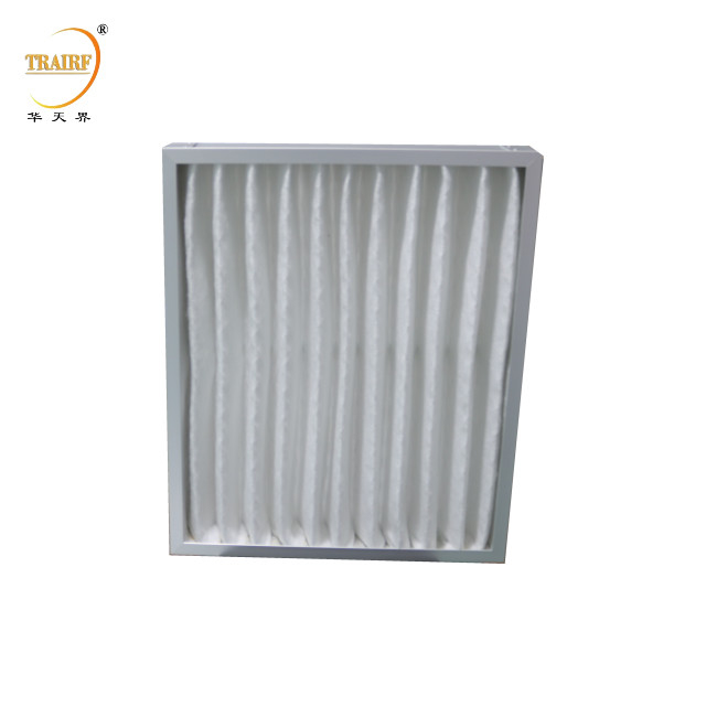 G4 Pré-filtre à air à panneau plissé pour système de ventilation AHU