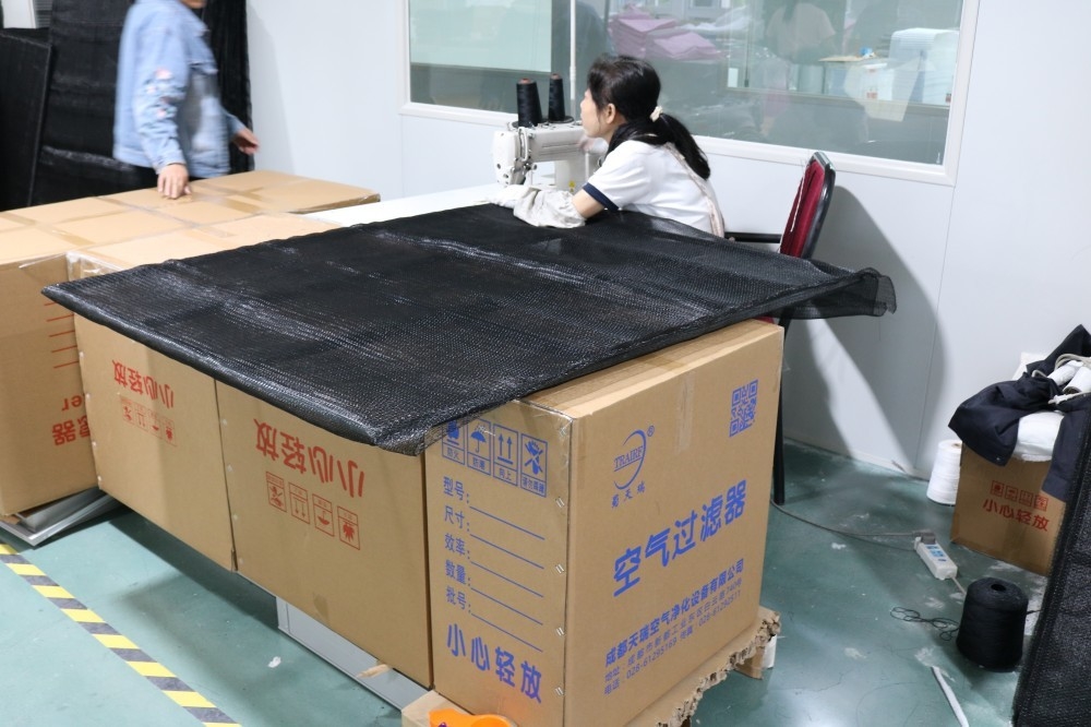 G4 Filtrage Panneau en maille de nylon Préfiltre à air pour climatisation