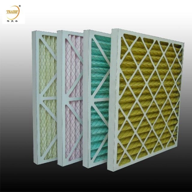 Filtre à air en carton pour système de ventilation