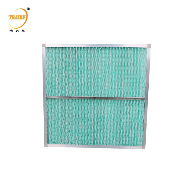 Cadre en aluminium Efficacité primaire G4 Filtre à poussière grossière Préfiltre lavable