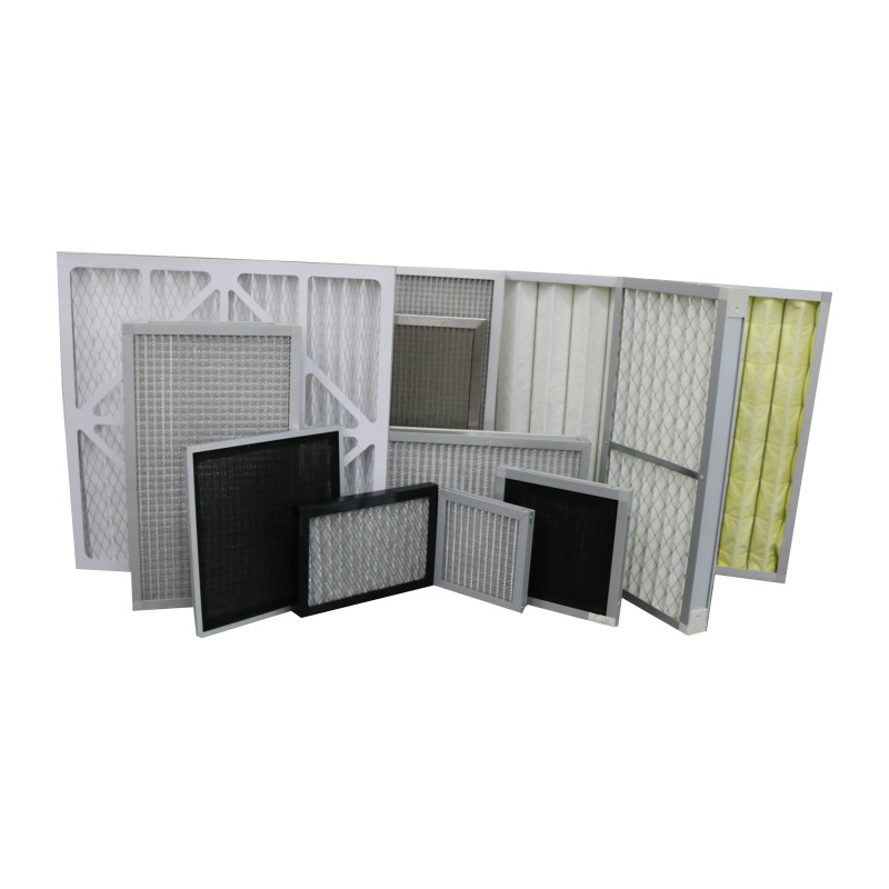H11 H12 H13 H14 Mini filtre au charbon actif plissé personnalisé pour four à filtre à air
